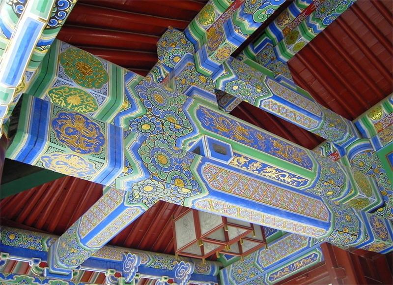 彩绘装饰在中式古建设计中的演变